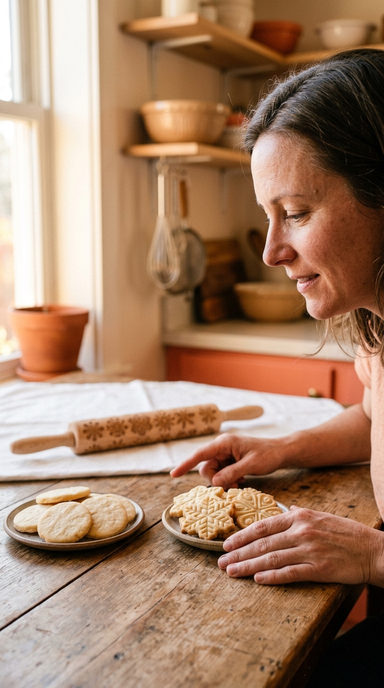 Watch the side-by-side bake test (Embossed Rolling Pins)